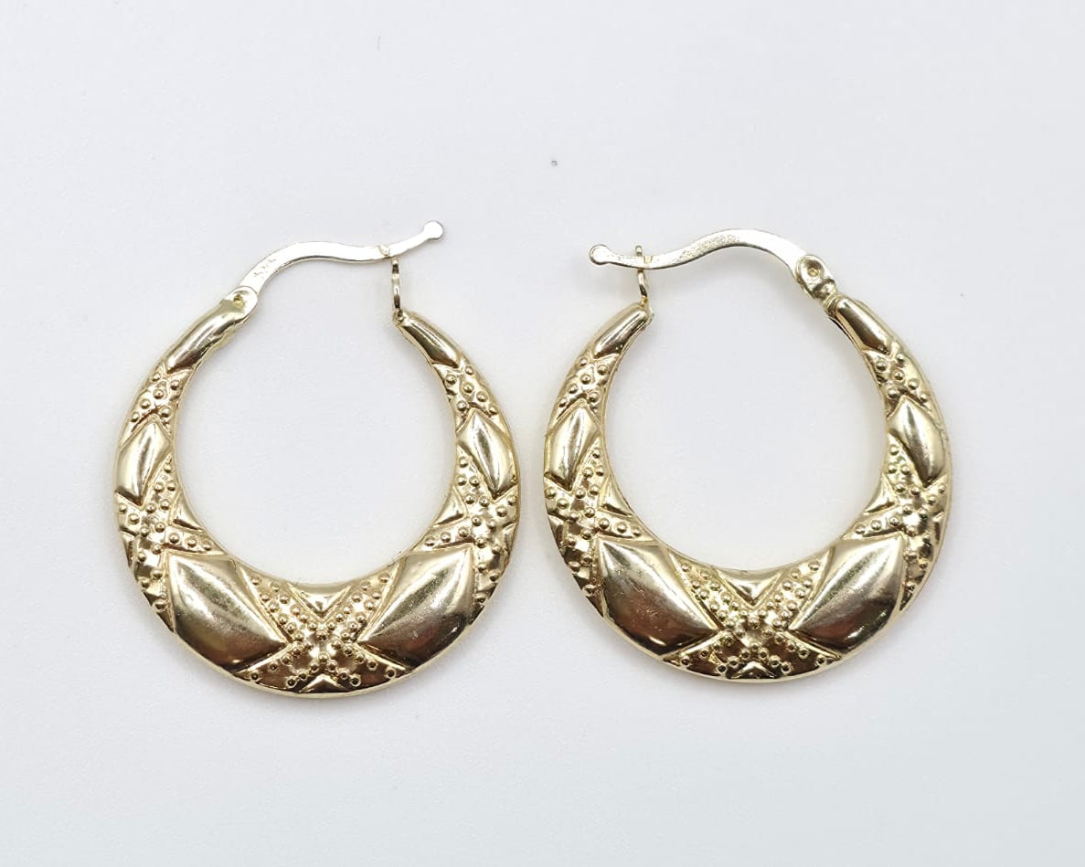 Argollas Argollas 14kt Size 22mm Weight 1.6g