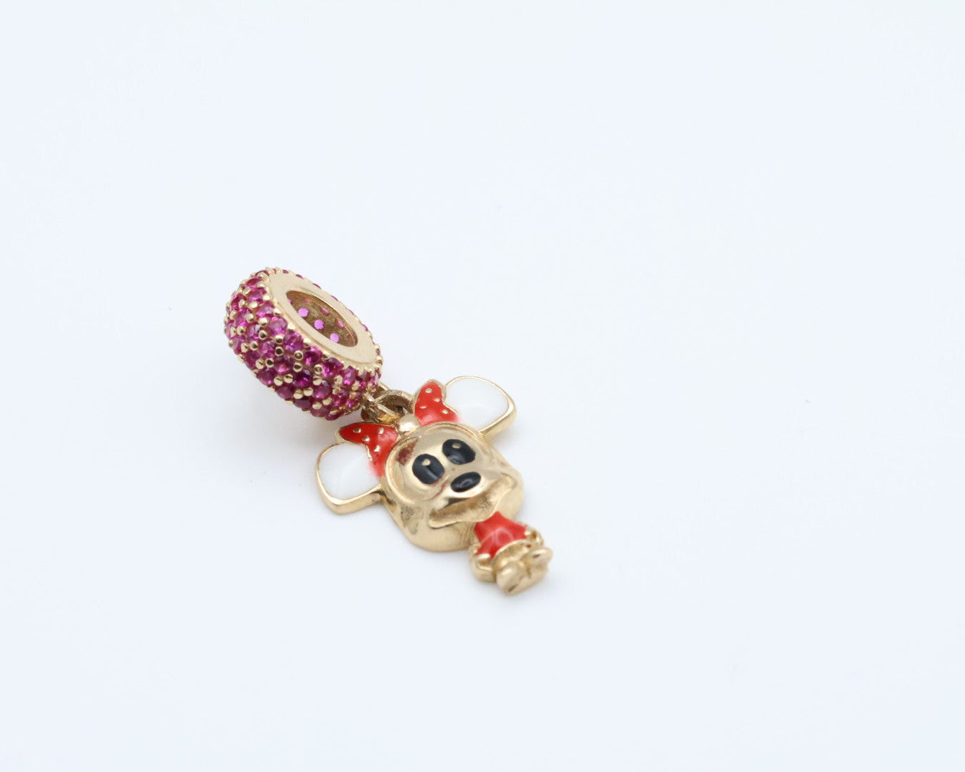 Dijes Minnie 14kt zirconia Weight 1.9g
