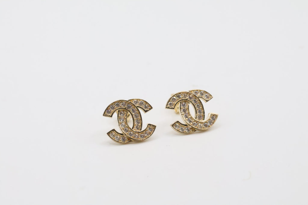 Aretes 14kt zirconia Size 11mm Weight 1.95g