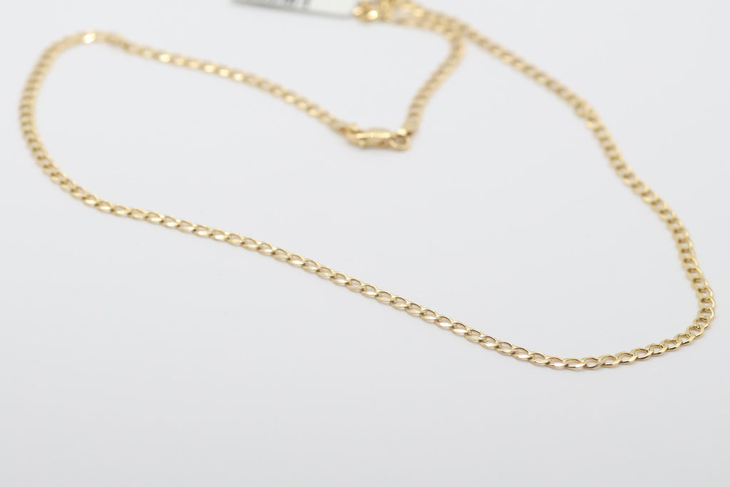 Cadena Italiana 14kt Size 20" Weight 4.8g