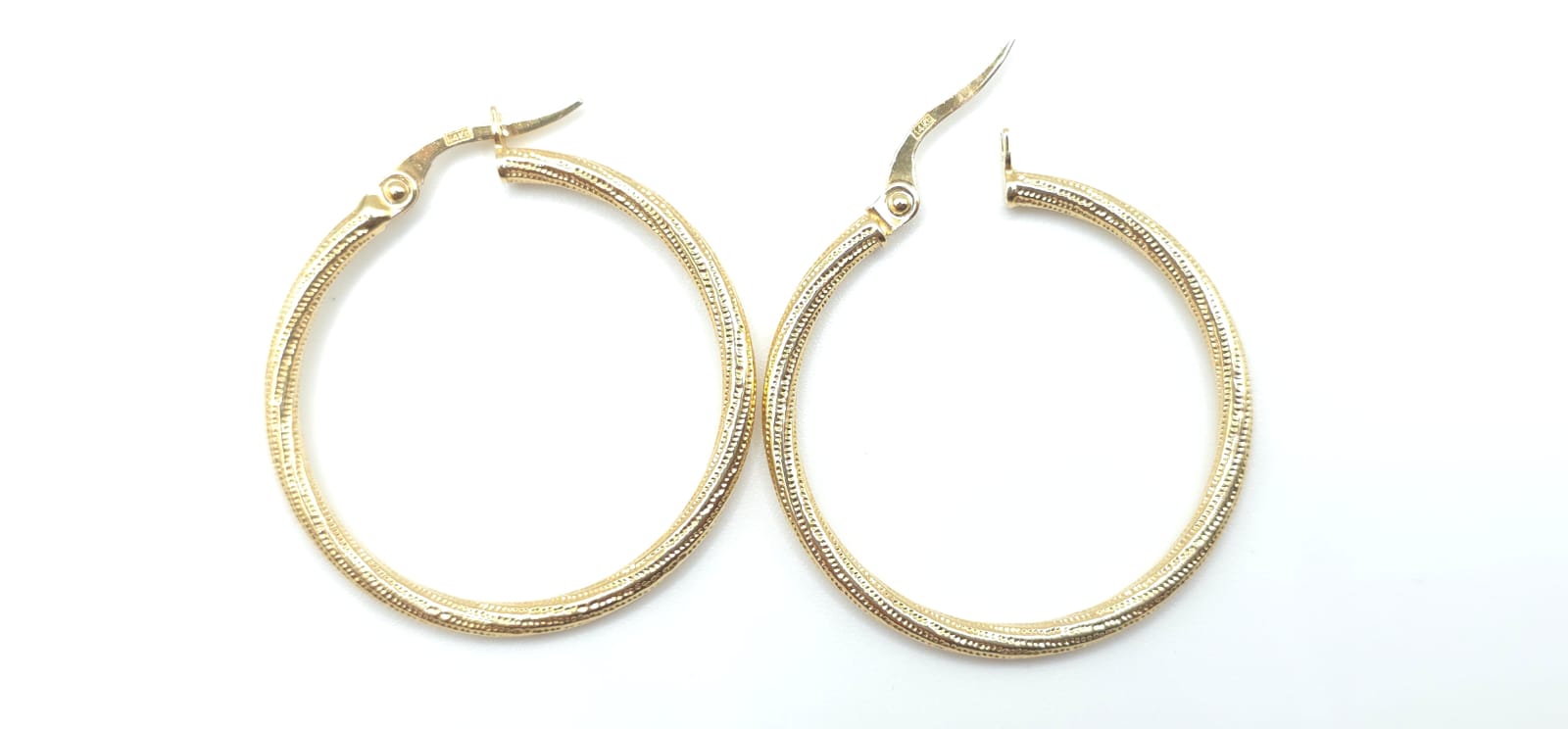 14kt Hoops Size 28mm Weight 1.5g