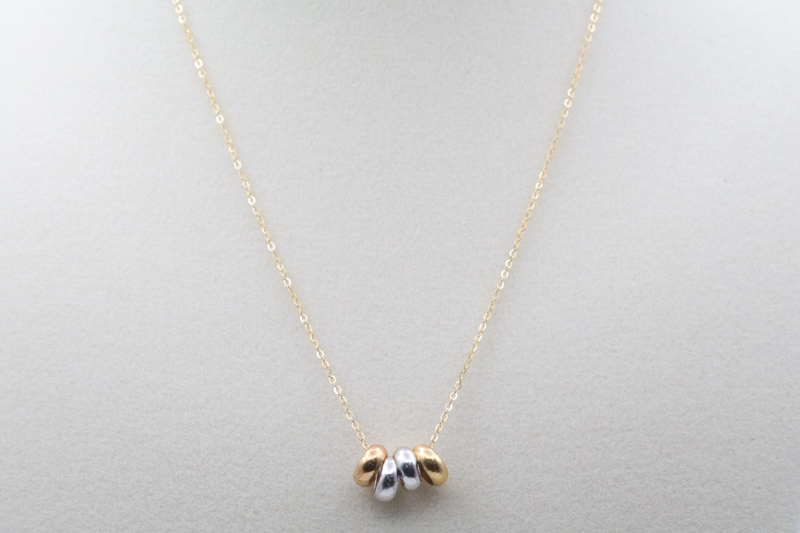 Chain 3 colors 14kt Weight 1.73g