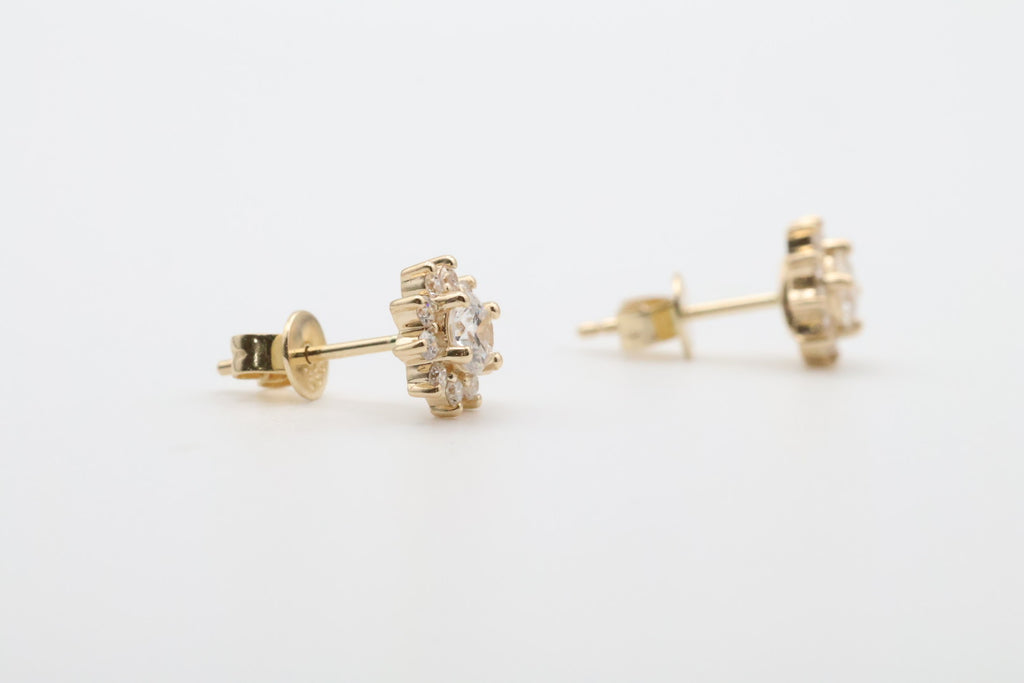 Diamond Earrings 0.81 ct 14kt Lab Diamond