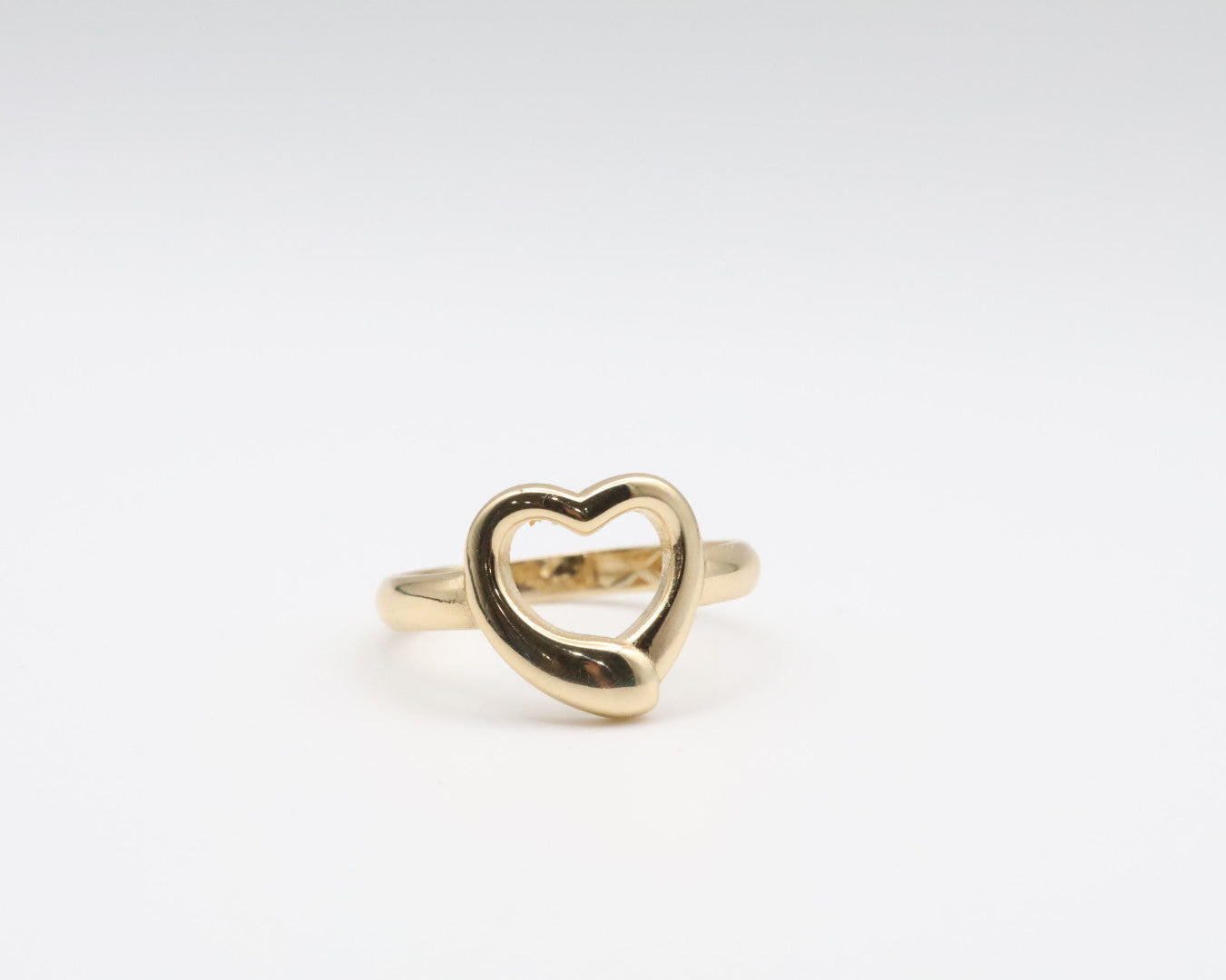 Anillo de Mujer Corazon 14kt Weight 1.9g