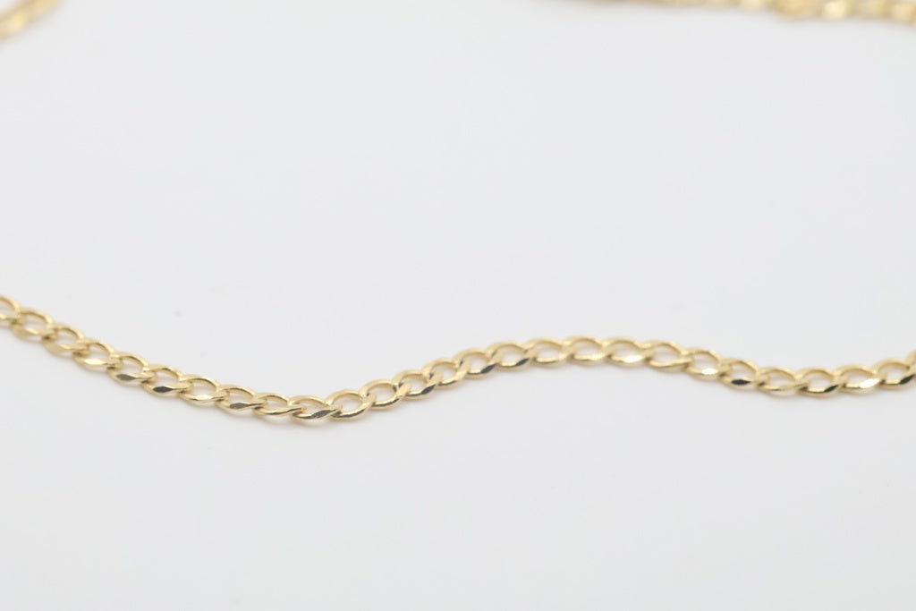 Cadena Italiana 14kt Size 20" Weight 4.5g
