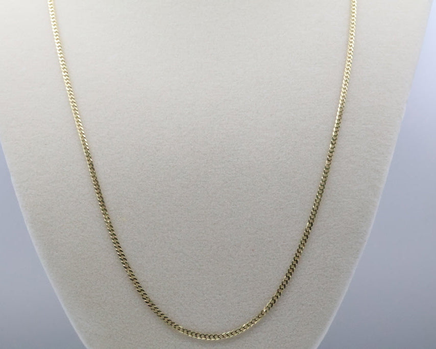 Cadena Italiana 14kt Size 21" 2mm Weight 3.8g