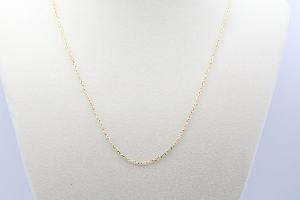 Chain 14kt Size 0.5mm 18" Weight 2g