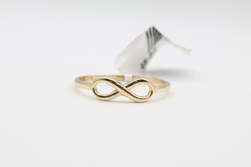 Anillo de Mujer Infinity 14kt Weight 1.2g