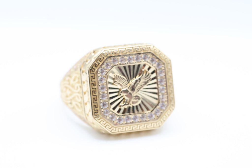 Anillo De Hombre 14kt Weight 6.41g