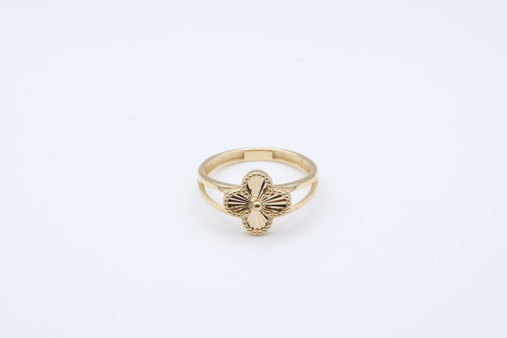 Anillo de Mujer Flor 14kt Weight 2.36g