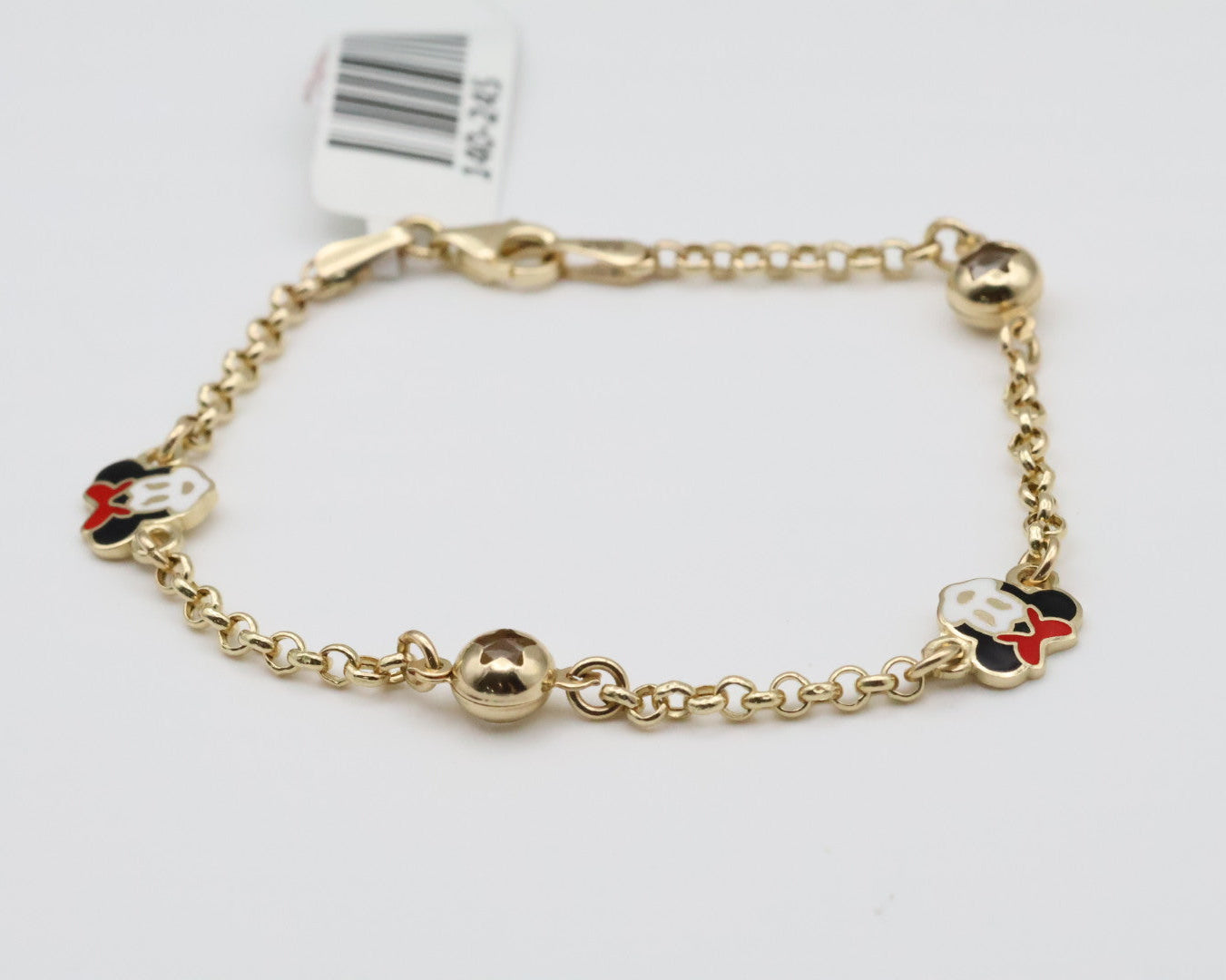 Manillas de niña  14kt Minie Weight 3.5g
