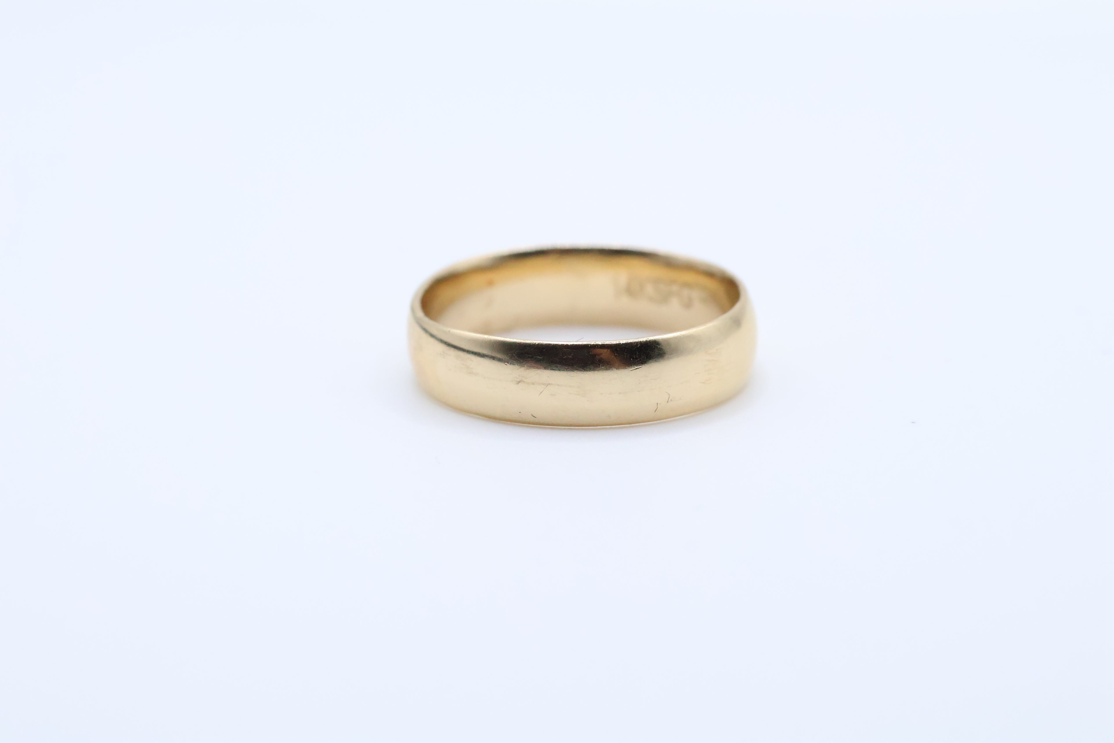 Anillos Alianzas 14kt Weight 3.38g
