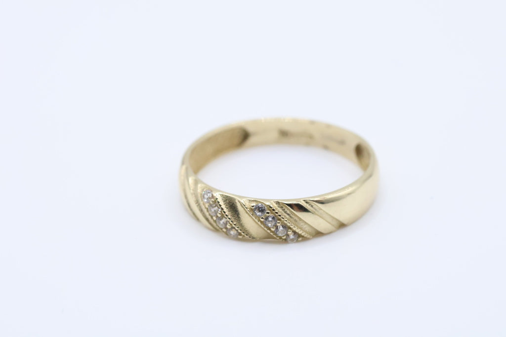 Anillos Alianzas 10Kt Weight 1.93g