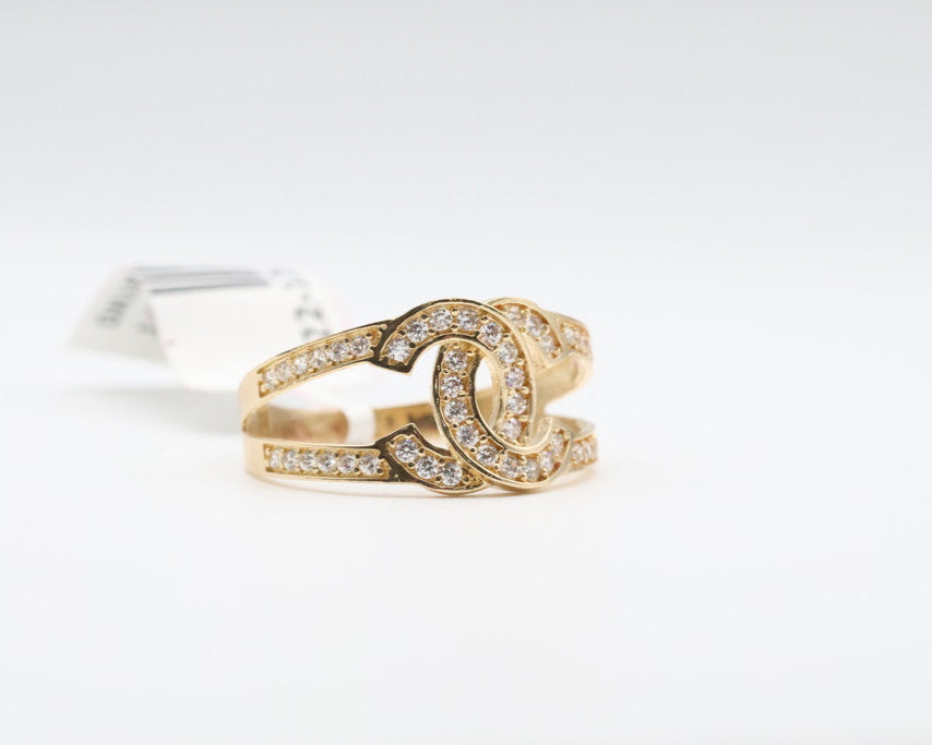 Anillo de Mujer 14kt zirconia Weight 1.8g