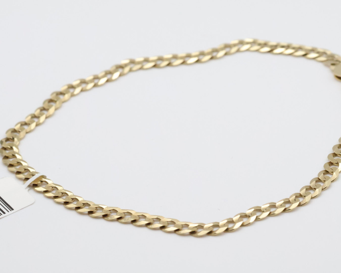 Italian Anklet 14kt Size 4.5mm Weight 6.3g