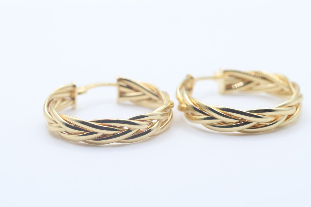 Argollas 14kt