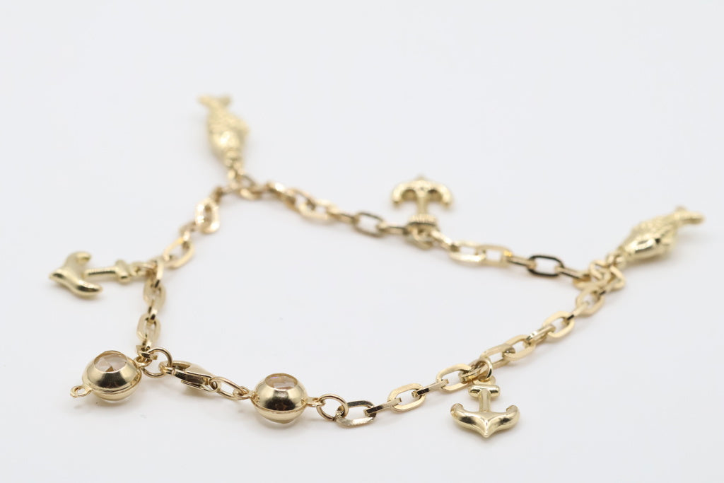 Manillas 14kt Weight 5.03g