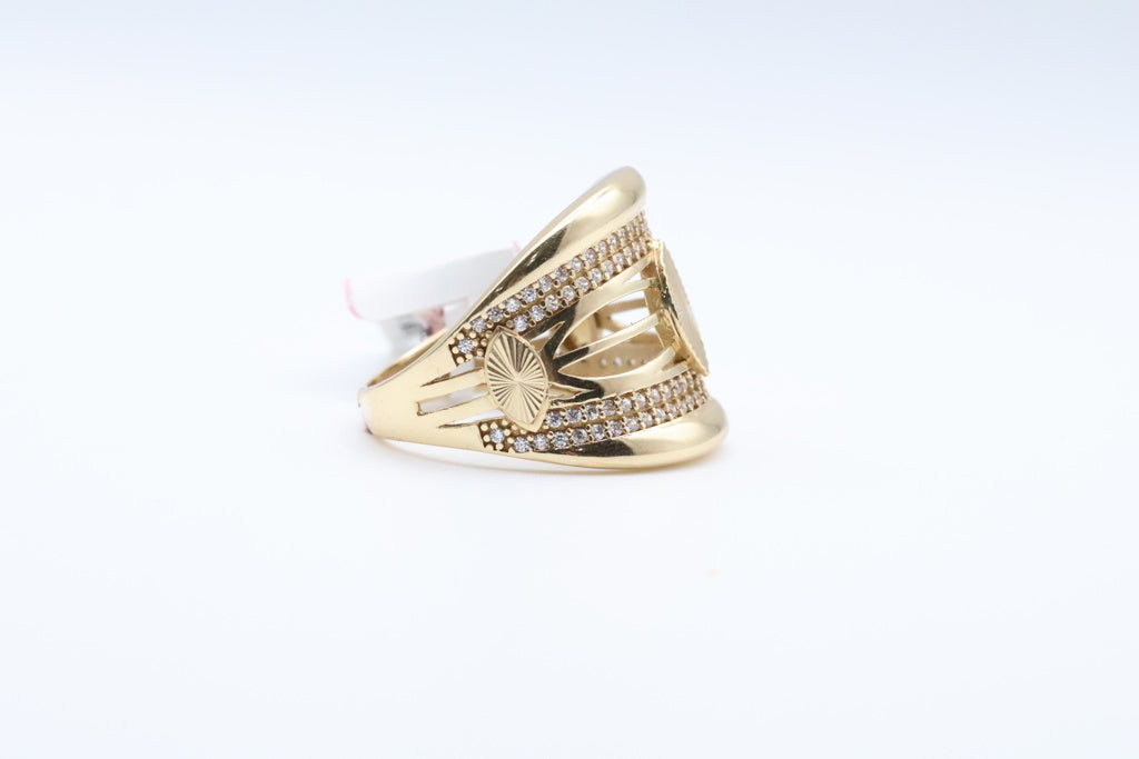 Anillo de Mujer 14kt zirconia Weight 5.5g