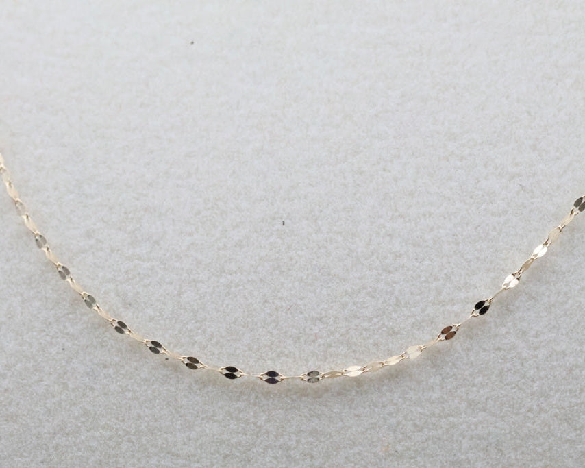 Cadena 14kt Size 18" 1mm