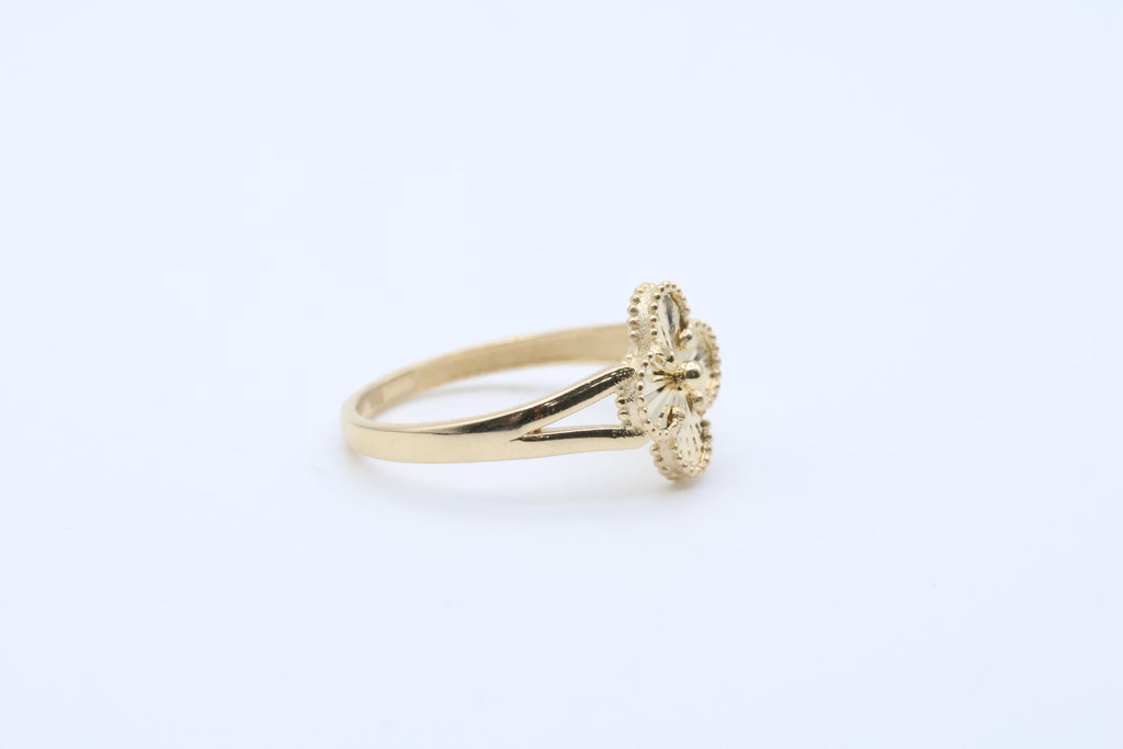 Anillo de Mujer Flor 14kt Weight 1.9g