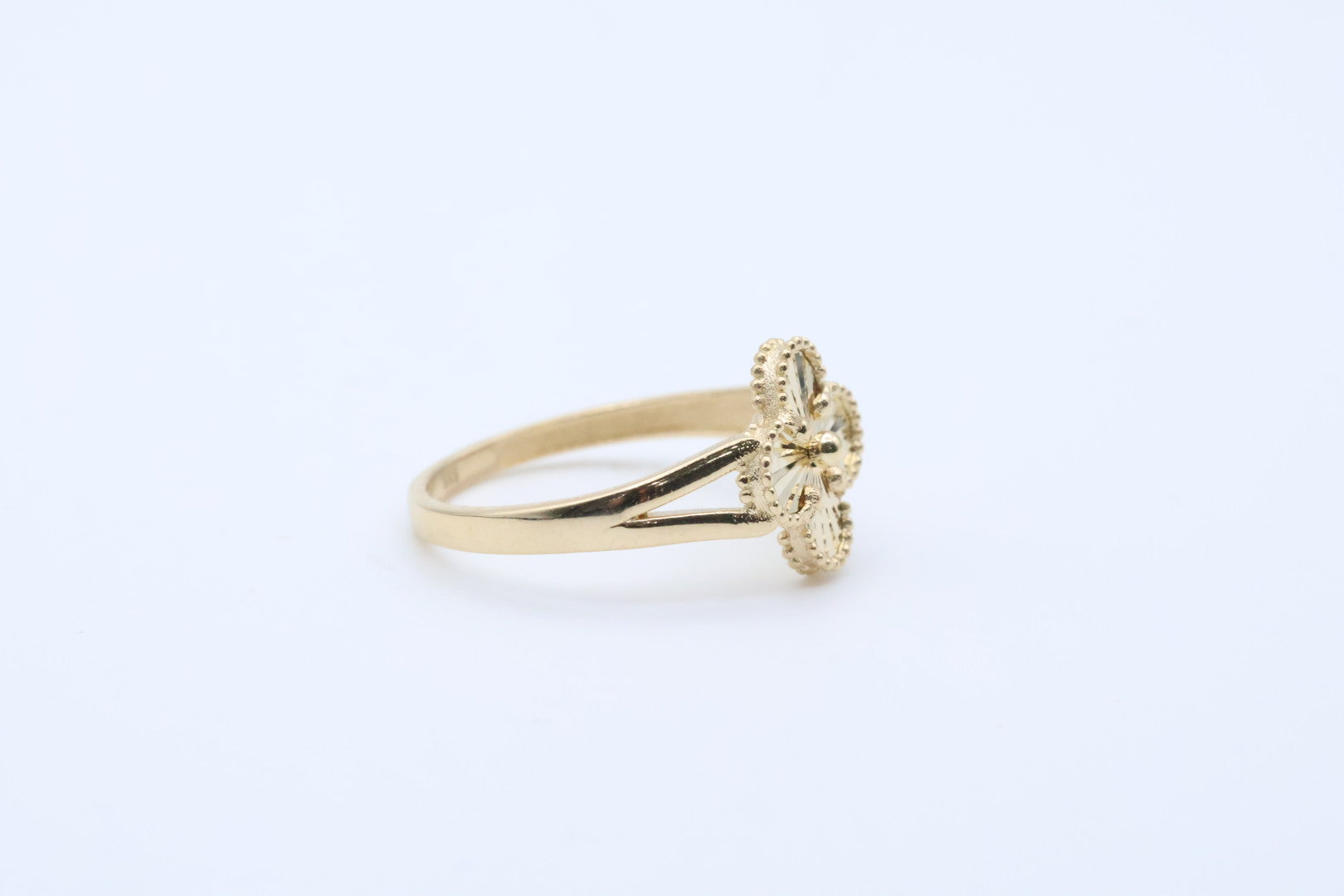Anillo de Mujer Flor 14kt Weight 1.9g