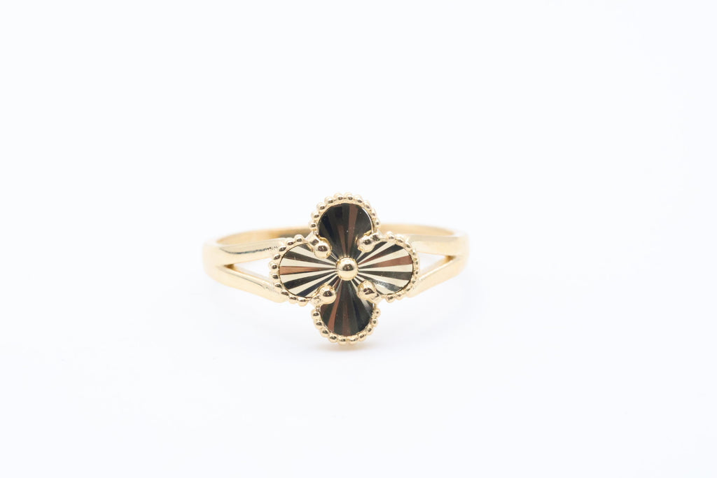 Anillo de Mujer Flor 14kt Weight 1.9g