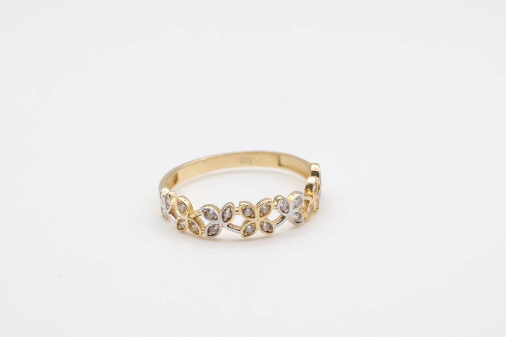 Anillo de Mujer 14kt zirconia Weight 1.5g