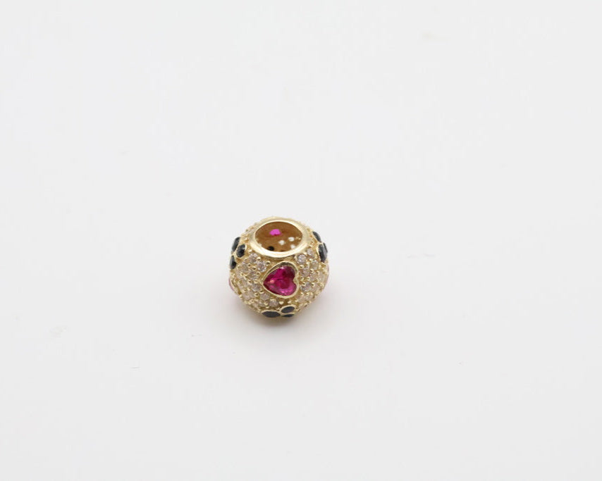 Dijes 14kt zirconia Weight 1.7g