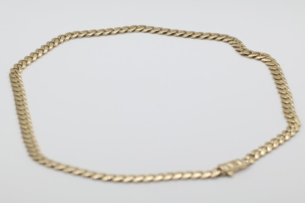 Cadena 14kt Weight 18.65g