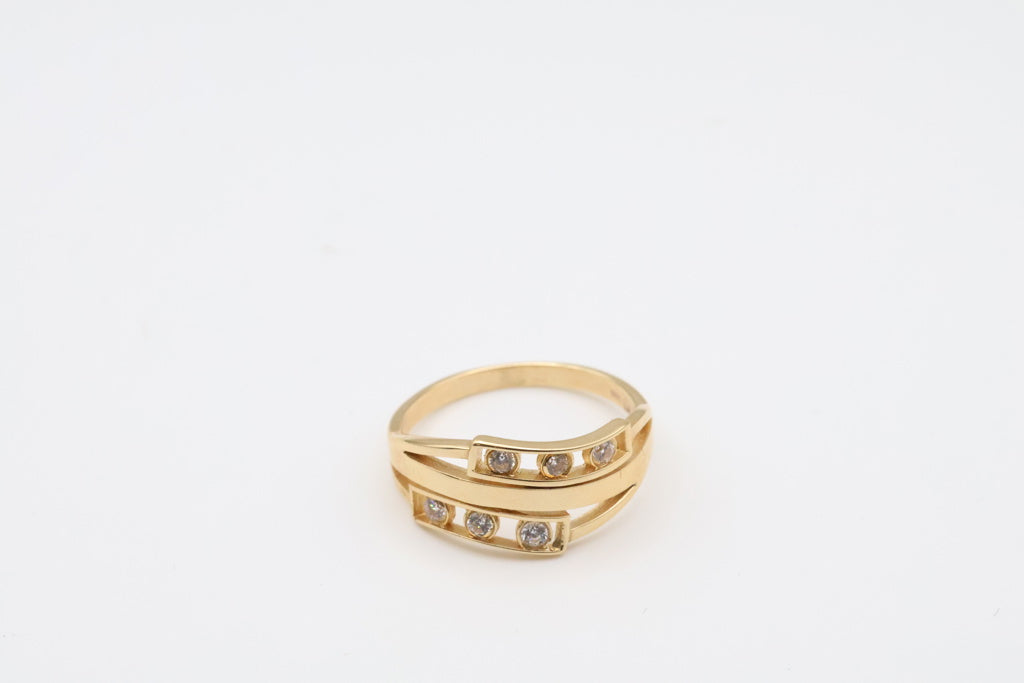 Anillo de Mujer 14kt zirconia Weight 3.3g