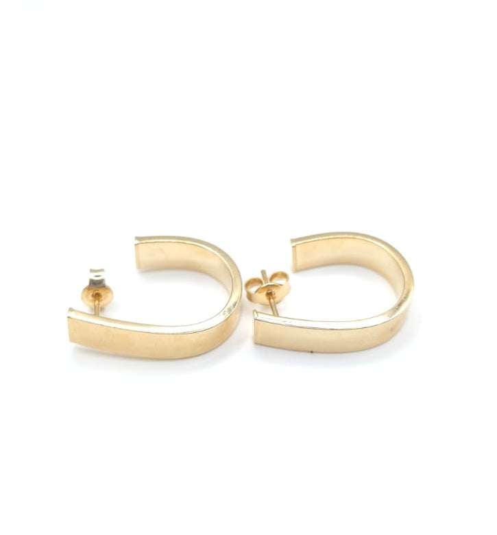 Aretes 14kt Size 21mm x 5mm Weight 2.2g