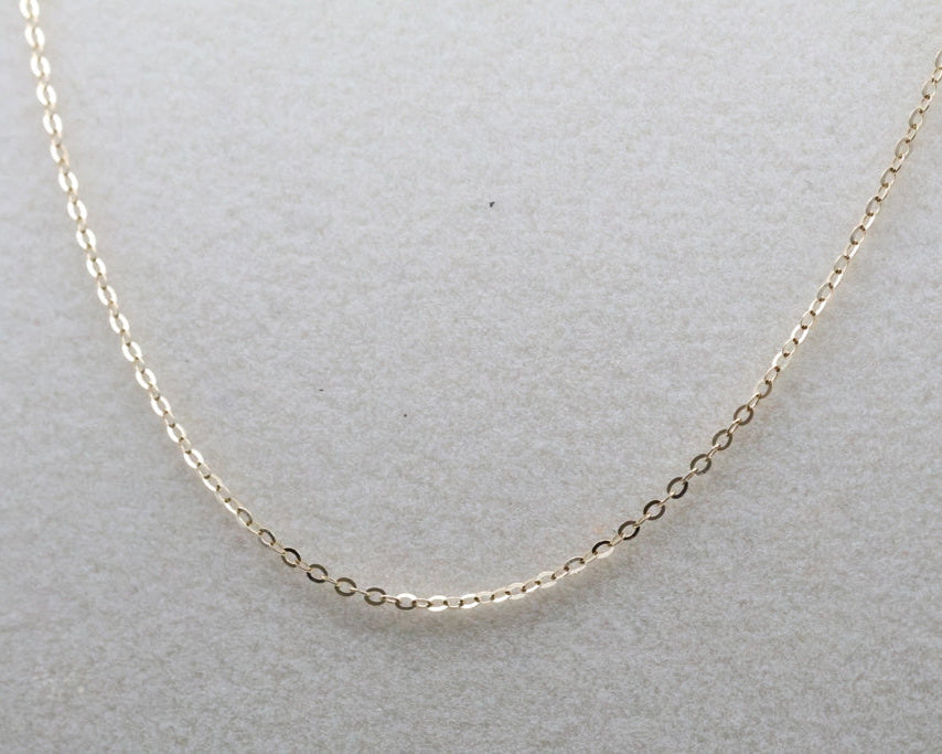 Cadena 14kt Size 18" 1mm