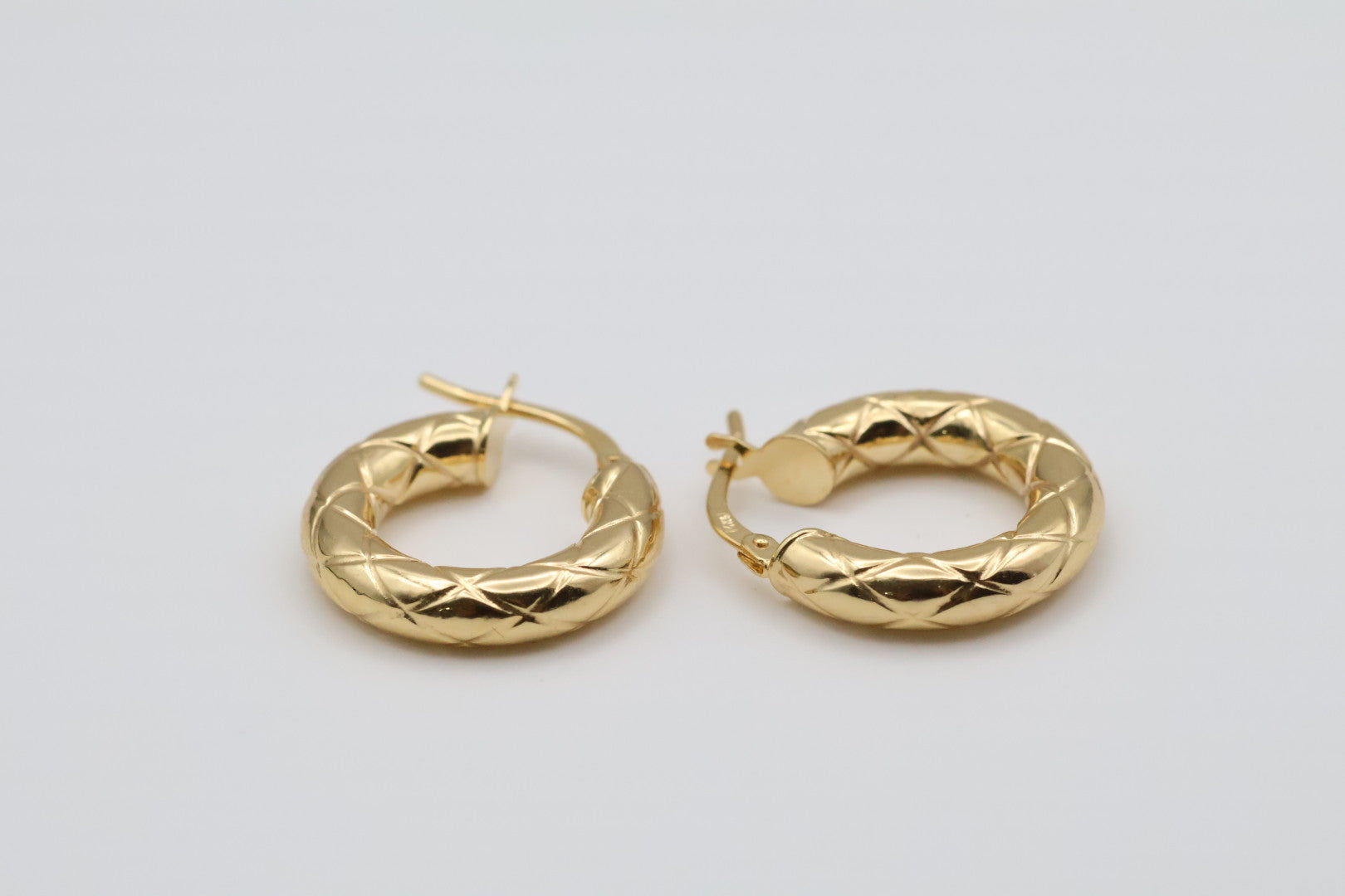 14kt Hoops Size 19mm Weight 1.8g